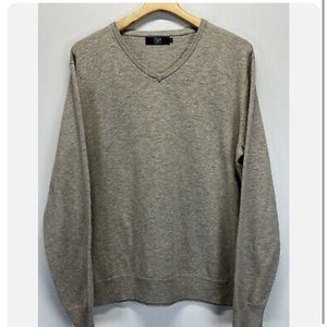 Oatmeal J Crew 100% cotton sweater